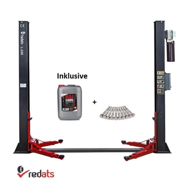 REDATS 2 Säulen Kfz Hebebühne 4000Kg 230V Automatisch - All Inclusive -