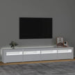 TV Schrank Mit Led-Leuchten Lowboard Fernsehschrank Mehrere Auswahl Vidaxl