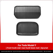 for Tesla Model Y Rear Seat Backrest Protective Pad Trunk Mat Anti-Kick Pad Car Interior Accessories 2021-2024