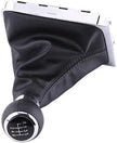 Keenso Auto Schaltknauf Kit, Auto 6 Gang Schaltknauf Und Schaltsack Staubschutzhaube Für B6 2005-2012