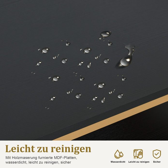 M Mcombo Schreibtisch Mit 6 Schubladen, Nageltisch Manikürtisch, 2425
