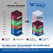 BRILLIANT TOOLS BT626050 Getriebe-Spülgerät Mit Adapter-Satz [Powered by KS TOOLS]