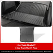 for Tesla Model Y Rear Seat Backrest Protective Pad Trunk Mat Anti-Kick Pad Car Interior Accessories 2021-2024