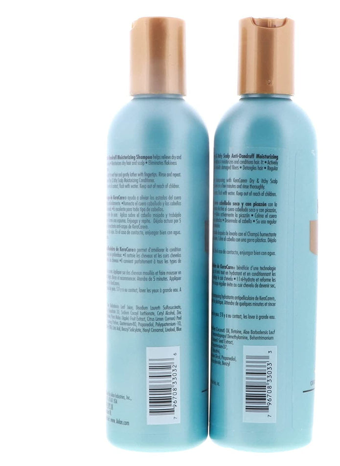 Dry and Itchy Shampoo and Conditioner Combo Set 8Oz