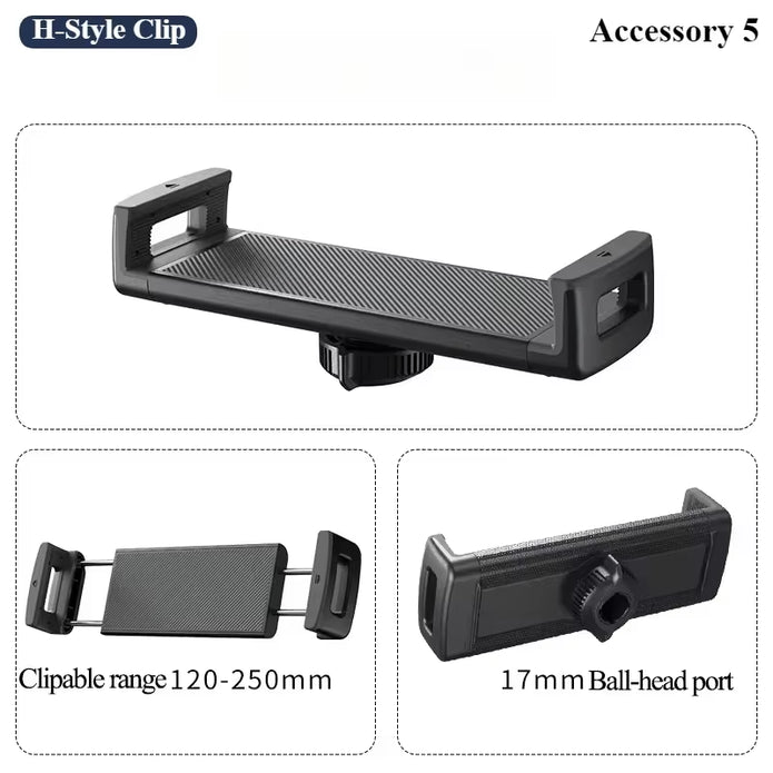 Eary Dual-Position Car Screen Phone Holder Metal Bracket 360° Adjustable Stand Fit for Tesla Model 3 Y Highland Car Accessories