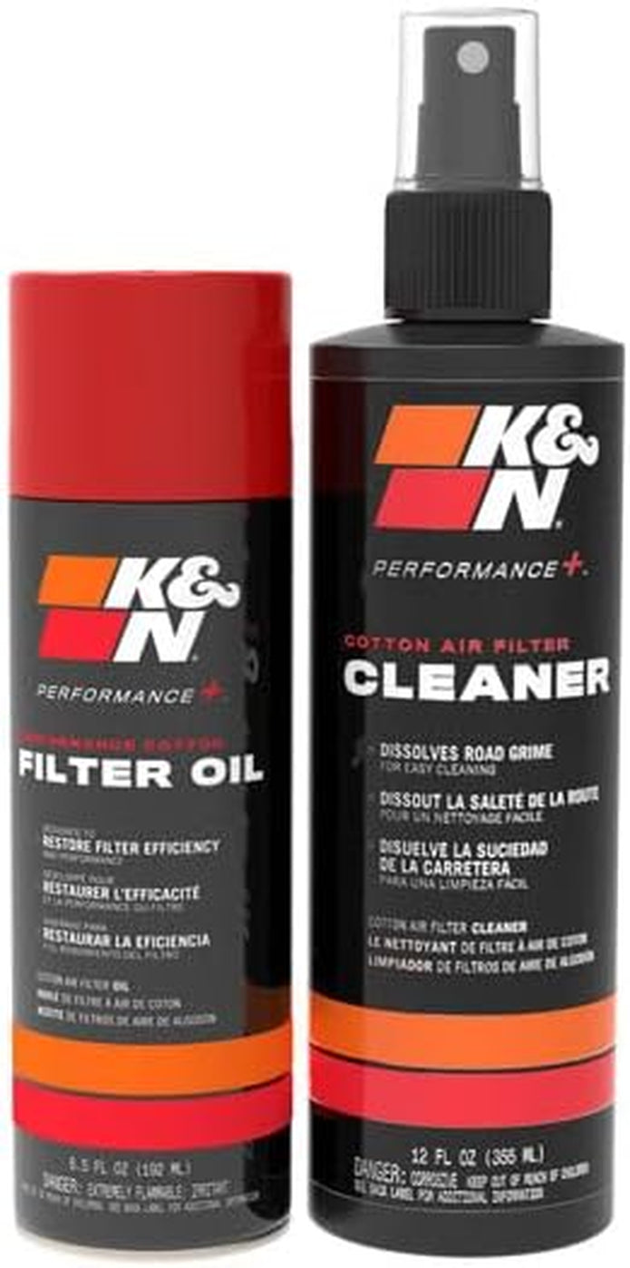 K&N Luftfilter Reinigungskit 99-5003EU – Luftfilter Reiniger & Filteröl für wiederverwendbare Sportluftfilter