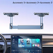 Eary Dual-Position Car Screen Phone Holder Metal Bracket 360° Adjustable Stand Fit for Tesla Model 3 Y Highland Car Accessories