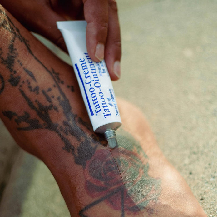 Pegasus Pro Tattoo-Creme 2Er-Set, Tägliche Pflege & Aftercare, Feuchtigkeitsspendend Mit Cajeputöl, Je 25Ml - Optimaler Tattooschutz, Made in Germany