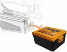 LiFePO4 12.8V 150Ah Arctic Lithium Batterie mit Bluetooth BMS – 1920Wh Untersitz Akku für Wohnmobil & Boot | LIONTRON LIDUCSM12150LX-A