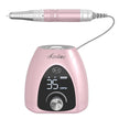 Nagelfräser Für Gelnägel 35000 U/Min Elektrische Nagelfräser 6 in 1 Maniküre Set Elektrisch Stufenlose Geschwindigkeit Mit LED Dislay Für Nagelhaut Shellac Acrylgel, Sicher Für Anfänger Profi