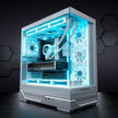 Gamemachines Apex Snow Edition - Gaming PC - Wasserkühlung - AMD Ryzen 7 7700 - NVIDIA RTX 5060 Ti - 1000GB SSD - 32GB RGB DDR5 - WLAN - Windows 11 Pro