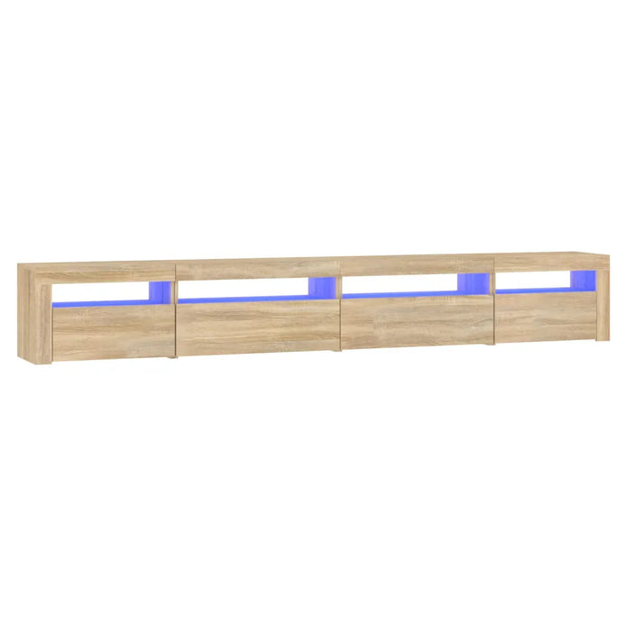 TV Schrank Mit Led-Leuchten Lowboard Fernsehschrank Mehrere Auswahl Vidaxl