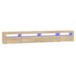 TV Schrank Mit Led-Leuchten Lowboard Fernsehschrank Mehrere Auswahl Vidaxl