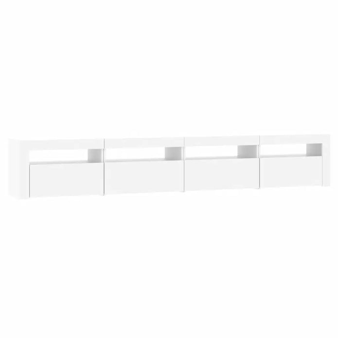 TV Schrank Mit Led-Leuchten Lowboard Fernsehschrank Mehrere Auswahl Vidaxl