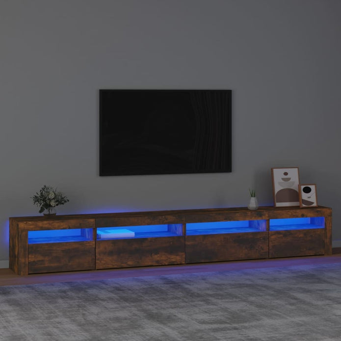 TV Schrank Mit Led-Leuchten Lowboard Fernsehschrank Mehrere Auswahl Vidaxl