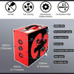 GX-E-CS3 Tragbarer PCP Kompressor 4500 PSI / 300 Bar – Ölfreier Luftkompressor mit Auto-Stopp, Wasser-Öl-Filter, 12V DC & 220V AC