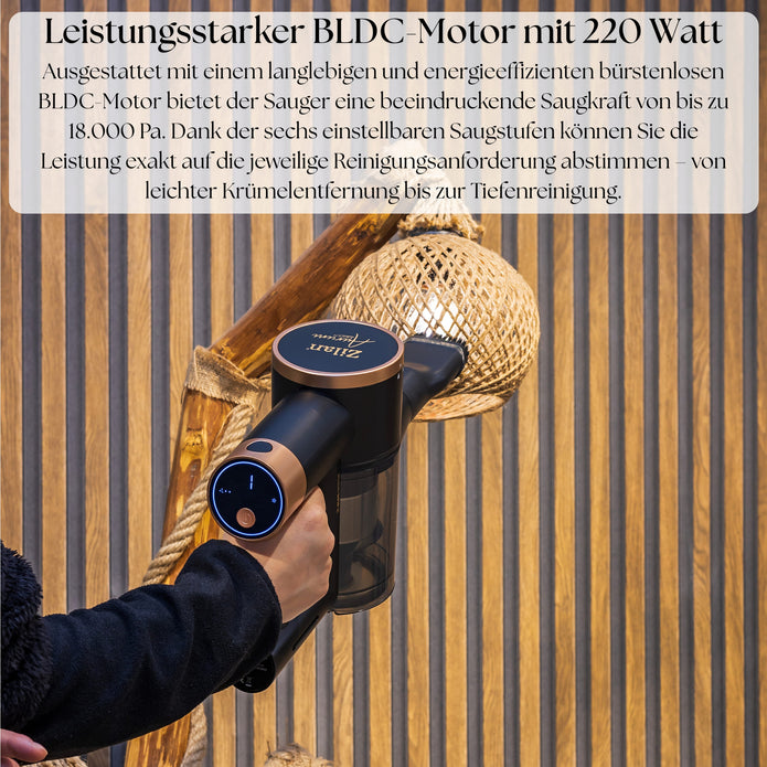 Akku Staubsauger 3In1 Kabelloser Handsauger Bodenstaubsaug