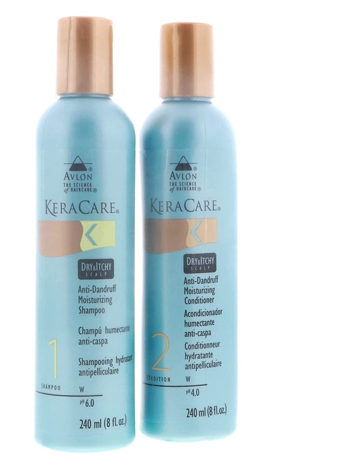 Dry and Itchy Shampoo and Conditioner Combo Set 8Oz