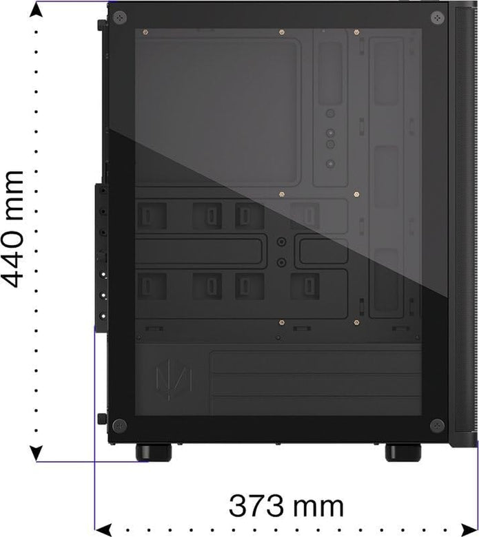 High End Gaming PC Ryzen 7 7800X3D, RTX 5060 8GB, 32 GB DDR5 RAM High Speed, 1TB M.2 SSD, B850 Board Mit W-LAN, Windows 11 Pro