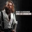 Viking Revolution Bart Shampoo & Conditioner Set - Erweicht, Glättet & Stärkt Den Bartwuchs - Natürlicher Pfefferminz- & Eukalyptusduft - Geschenke Für Männer - 2 X 500 Ml