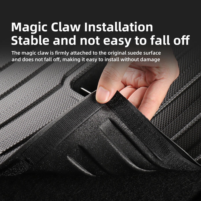 for Tesla Model Y Rear Seat Backrest Protective Pad Trunk Mat Anti-Kick Pad Car Interior Accessories 2021-2024