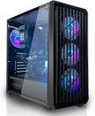 SYSTEMTREFF Basic Gaming PC AMD Ryzen 7 5700G 8X4.6Ghz | Radeon RX Vega 8 4K HDMI DX12 | 1TB M.2 Nvme | 32GB DDR4 RAM | Windows 11 | WLAN Desktop Computer Rechner Für Gamer, Zocker