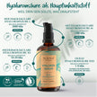 Bio Hyaluron Serum Hochdosiert - Beste Hyaluronsäure (Oligo) - 8-Fach Anti-Falten-Komplex- Mit 4 Hyalurongrößen - Frei Von Alkohol & Parfüm 100Ml - Hyaluronsäure Serum