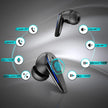 Kabellose Bluetooth Mobile Gaming Kopfhörer V5.3 IPX5 Wasserdicht Sport Jogger