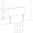 Boxspringbett Mit Matratze Dunkelgrau 200X200 Cm Stoff