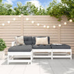 Garten Lounge Set Sitzgruppe Sofagarnitur Terrasse Gartenmöbel 4-Tlg. Vidaxl