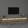TV Schrank Mit Led-Leuchten Lowboard Fernsehschrank Mehrere Auswahl Vidaxl