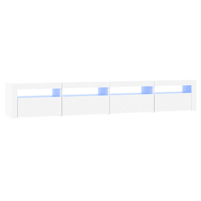 TV Schrank Mit Led-Leuchten Lowboard Fernsehschrank Mehrere Auswahl Vidaxl
