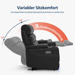 M Mcombo 2 Sitzer Sofa Mit Verstellbare Kopfstütze 7705