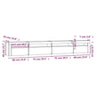 TV Schrank Mit Led-Leuchten Lowboard Fernsehschrank Mehrere Auswahl Vidaxl