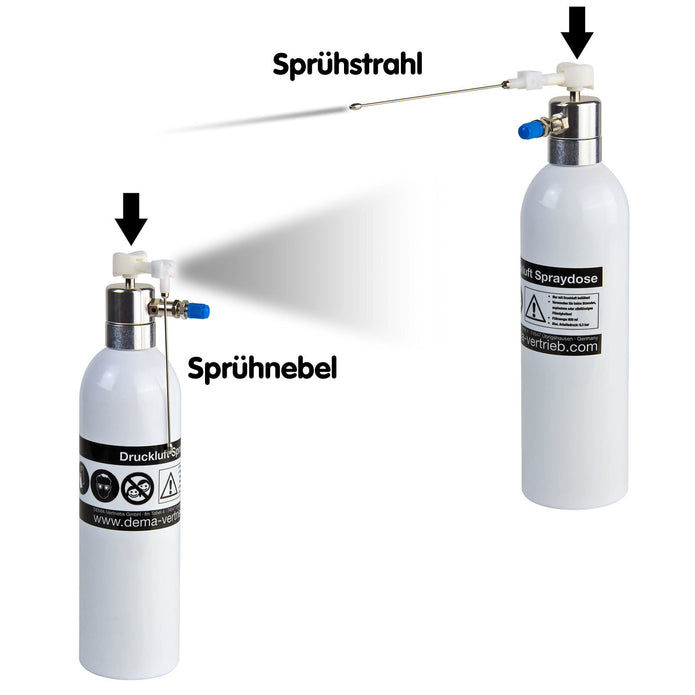 Druckluft Spraydose Druckluftdose Sprühflasche Sprühdose Wiederbefüllba