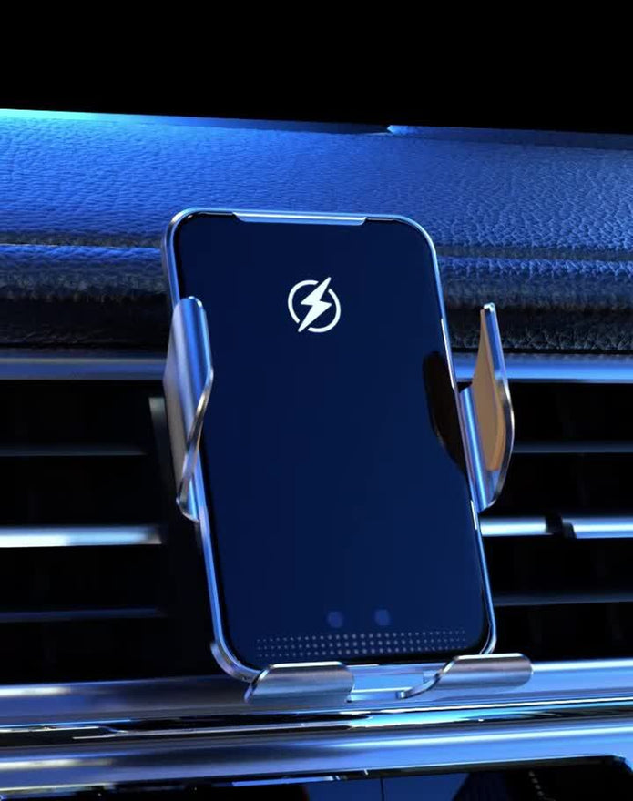 30W Schnelles Drahtloses Autoladegerät Automatische Klemme Telefonhalteru