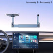 Eary Dual-Position Car Screen Phone Holder Metal Bracket 360° Adjustable Stand Fit for Tesla Model 3 Y Highland Car Accessories