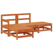Garten Lounge Set Sitzgruppe Sofagarnitur Terrasse Gartenmöbel 4-Tlg. Vidaxl