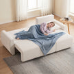 Ecksofa Mit Schlaffunktion L-Form 3-Sitzer Sofa Mit Umkehrbarer Chaiselongue