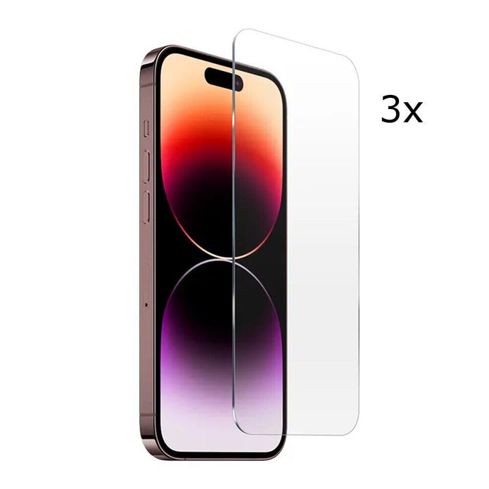 3X Schutzglas Für Iphone 17 16E 16 15 14 13 12 11 XS Pro Max 8 plus SE Glasfolie