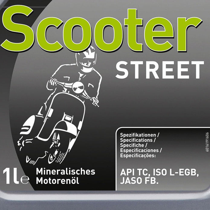 LIQUI MOLY Motorbike 2T Basic Scooter 1L – Hochleistungs 2-Takt Motoröl für Roller, Scooter & Motorräder | Art.-Nr. 1619