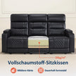 M Mcombo 3 Sitzer Fernsehsessel Elektrisch 7705 (Schwarz)