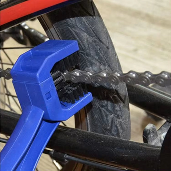 Kettenreiniger Motorrad Fahrrad Moped Ketten Bürste Zahnradreinige