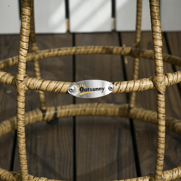 Outsunny Rattan Gartenmöbel-Se