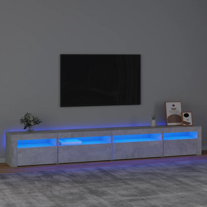 TV Schrank Mit Led-Leuchten Lowboard Fernsehschrank Mehrere Auswahl Vidaxl