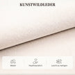 Ecksofa Mit Schlaffunktion L-Form 3-Sitzer Sofa Mit Umkehrbarer Chaiselongue