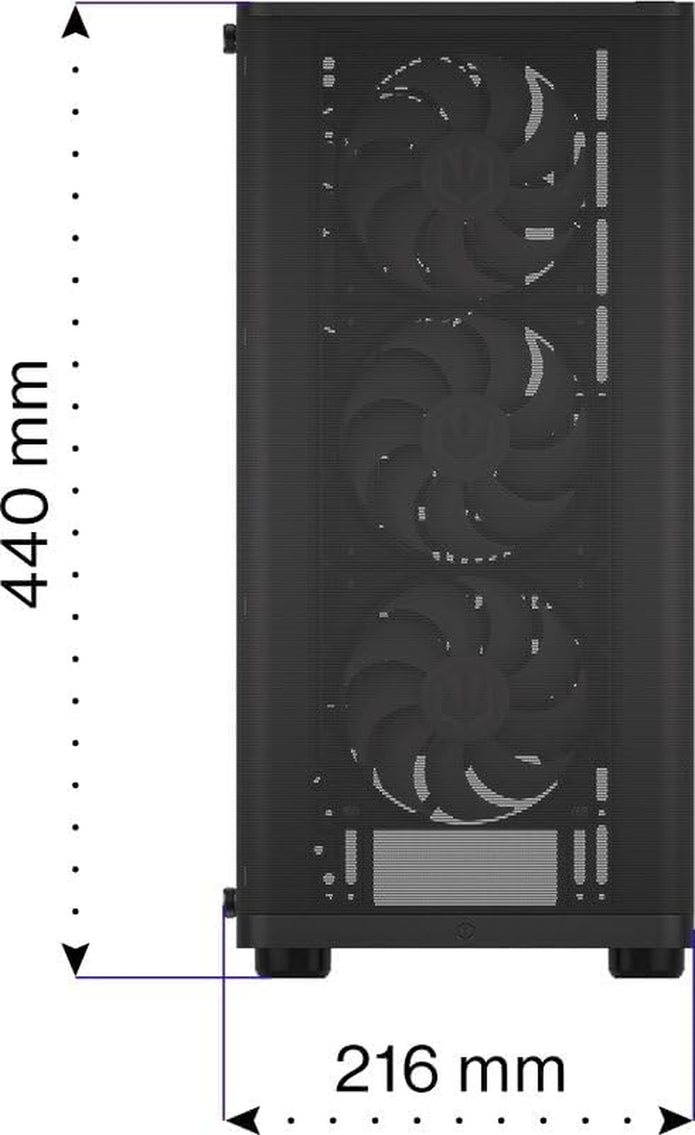 High End Gaming PC Ryzen 7 5700X, NVIDIA RTX 5060 Ti 16GB, 16 GB DDR4 RAM High Speed, 1TB M.2 SSD, Windows 11 Pro