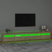 TV Schrank Mit Led-Leuchten Lowboard Fernsehschrank Mehrere Auswahl Vidaxl